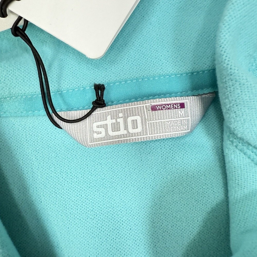 Stio Women's Gannett Peak Half Zip Fleece Pullover Blue Size Medium NEW - Picture 8 of 12
